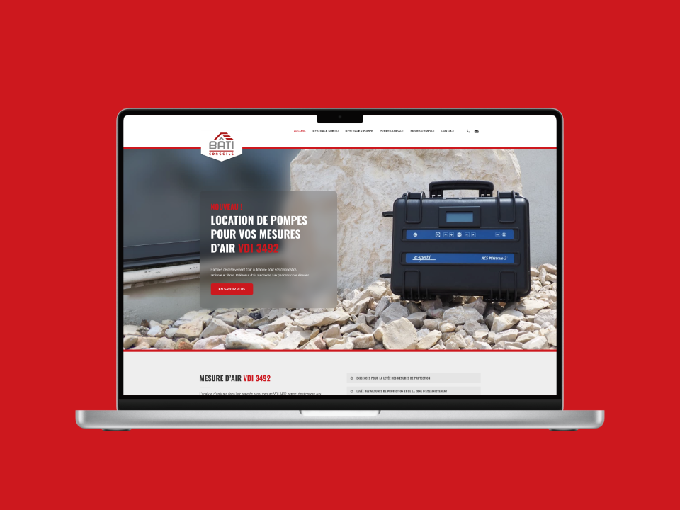 Site internet Bâti-Conseils